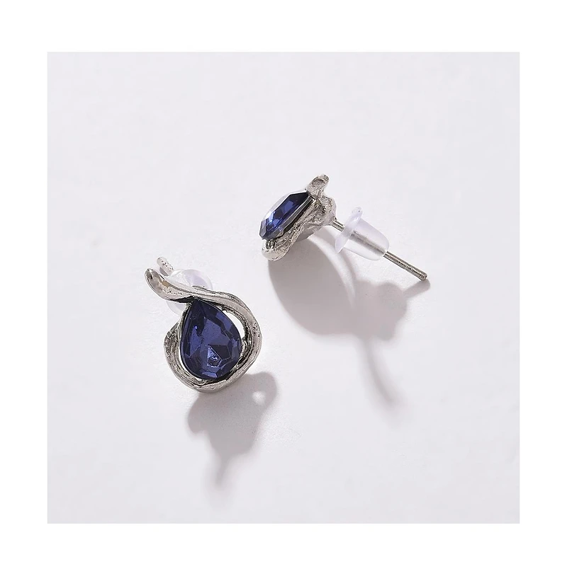 Sohi Women's Silver Plated Designer Jewellery Set