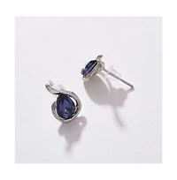 Sohi Women's Silver Plated Designer Jewellery Set