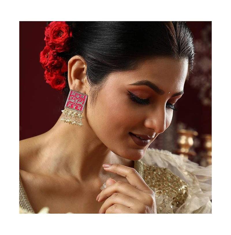 Sohi Women's The Niloufar Drop Earrings