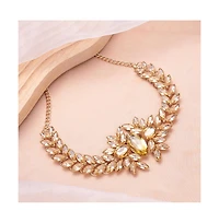 Sohi Women's The Marquise Statement Necklace