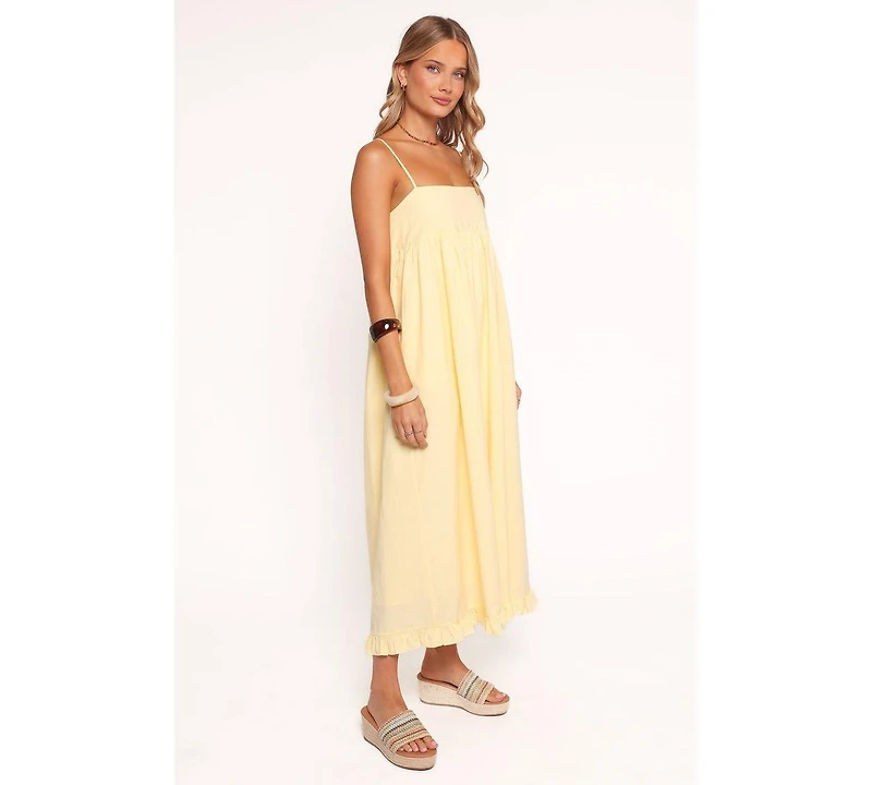 Petal and Pup Women's Miuccia Maxi Dress - Butter Yellow