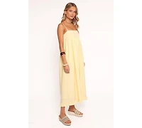 Petal and Pup Women's Miuccia Maxi Dress - Butter Yellow