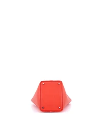 Pre-Owned HERMA‰S Pm Picotin Lock Bag Tressage Epsom