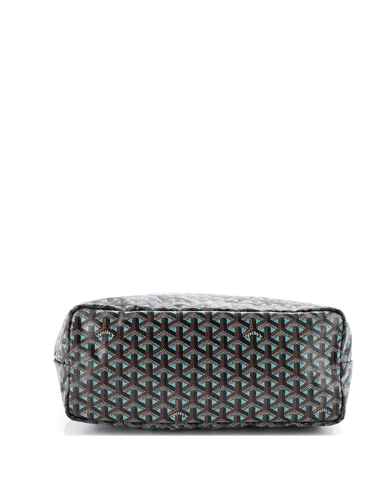 Pre-Owned Goyard Pm Saint Louis Tote Claire Voie Coated Canvas