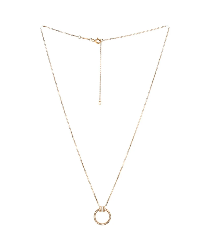 Pre-Owned Tiffany & Co. T Circle Pendant Necklace