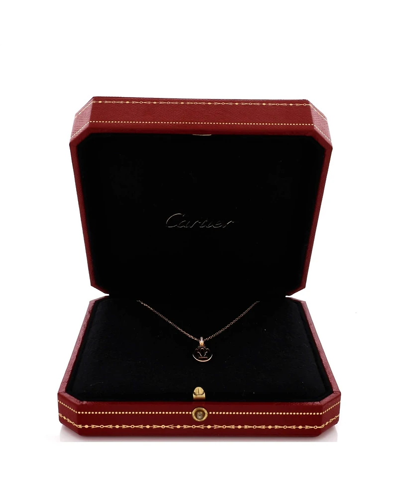 Pre-Owned Cartier Logo Double C Pendant Necklace
