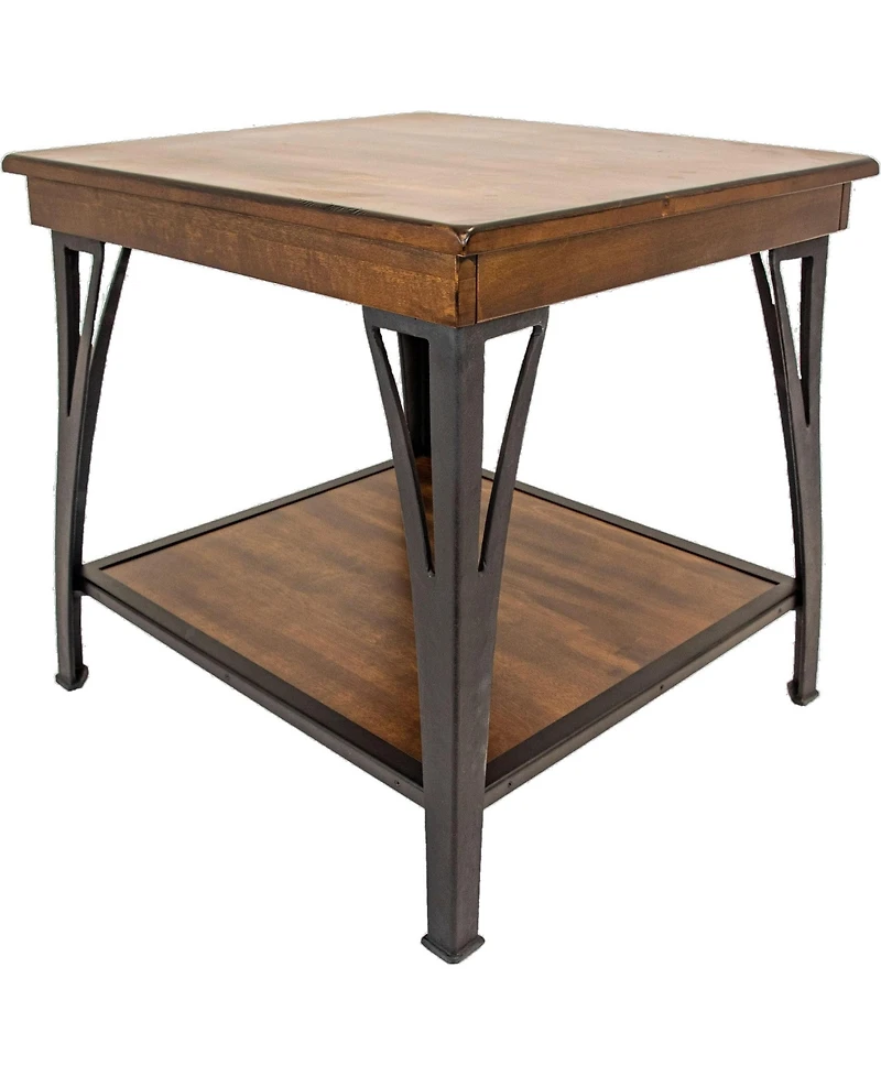 Intercon End Table, 24 x 26 x 24 in Copper