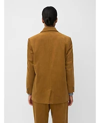 Masai Copenhagen Women's MaJaxi Long Sleeve Corduroy Blazer