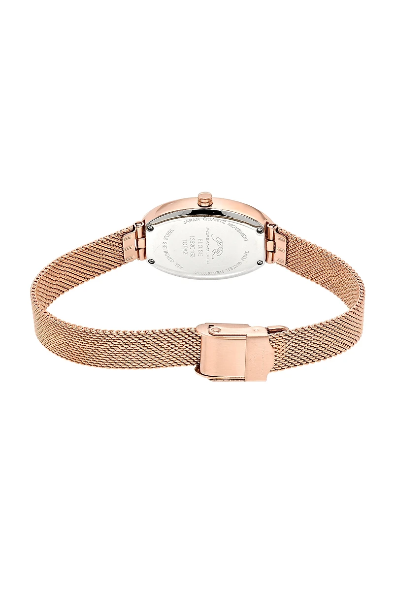 Porsamo Bleu Women's Topaz Eloise Stainless Steel Bracelet Watch 1352CELS