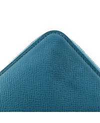 Pre-Owned Hermes Compact Azap Zip Around Wallet Silk'in Epsom