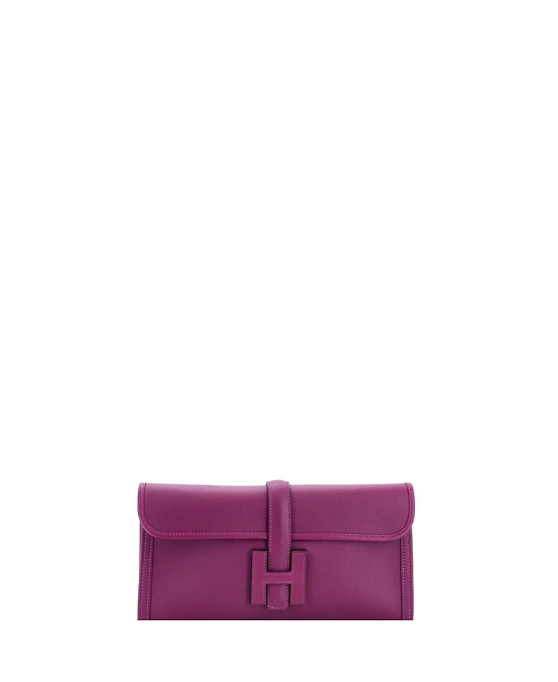 Pre-Owned Hermes 29 Jige Elan Clutch Evercolor