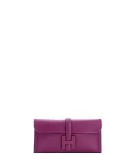 Pre-Owned Hermes 29 Jige Elan Clutch Evercolor