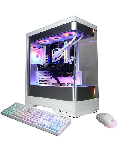 CyberPowerPC Gamer Supreme Liquid Cooled Gaming Desktop Computer, Amd Ryzen 7 7800X3D 4.2GHz, 32GB Ram, 2TB Ssd, Amd Radeon Rx 9060 Xt 16GB, Windows