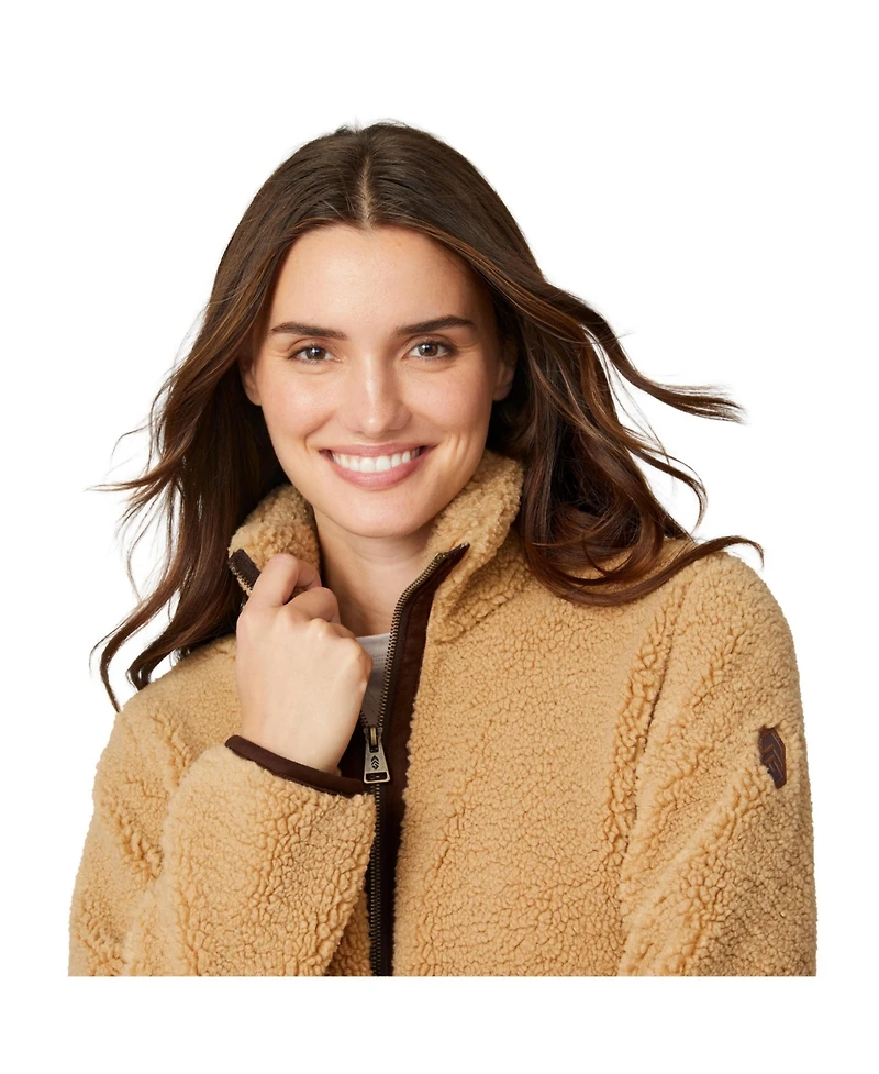 Free Country Women's Shearlux Faux Shearling Jacket