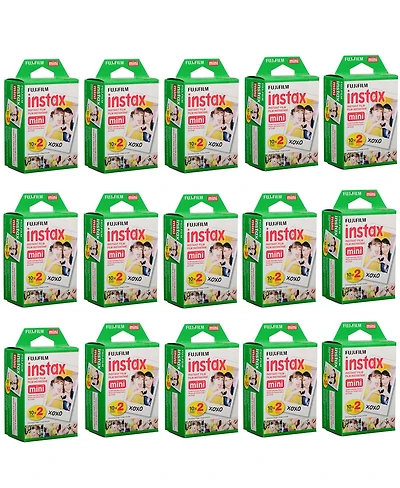 Fujifilm instax mini Instant Daylight Film Pack, 20 Exposures, 15-Pack