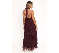 Petal and Pup Women's Zoella Maxi Dress - Cherry Lace