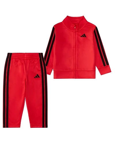 adidas Baby Boys 2-Piece Stripe Detail Jacket and Joggers Set