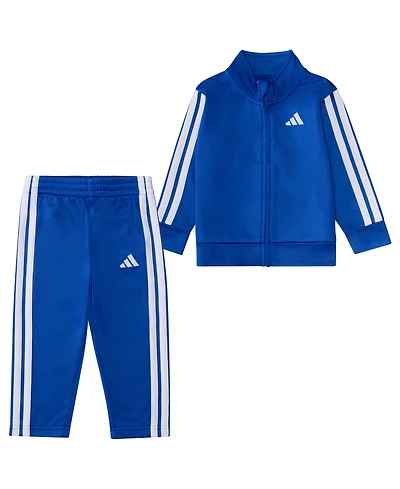 adidas Baby Boys 2-Piece Stripe Detail Jacket and Joggers Set