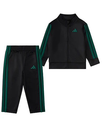 adidas Baby Boys 2-Piece Stripe Detail Jacket and Joggers Set
