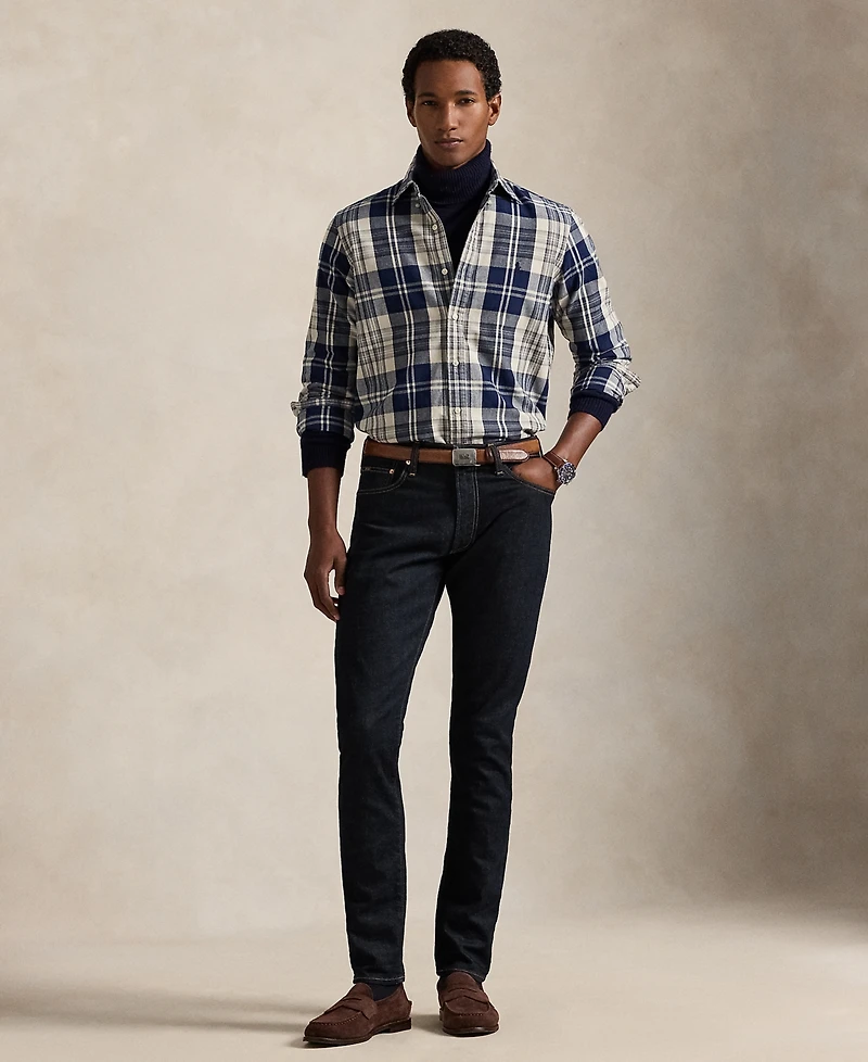 Polo Ralph Lauren Men's Classic-Fit Plaid Oxford Shirt