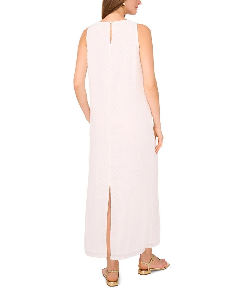 Vince Camuto Women's Sleeveless Textured Maxi Dress