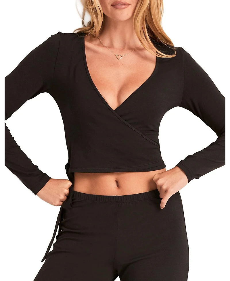 Adore Me Women's Jersey Ballet Wrap