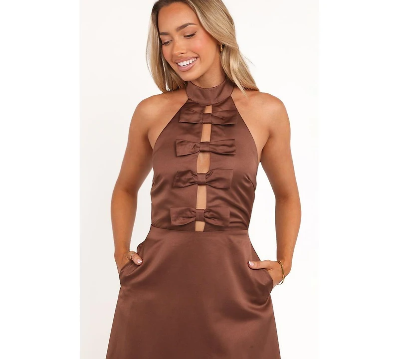 Petal and Pup Women's Norva Maxi Dress - Brown