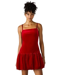 Steve Madden Women's Giovanna Bubble Sleeveless Mini Dress