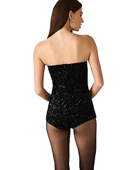 Steve Madden Women's Brina Strapless Jumpsuit