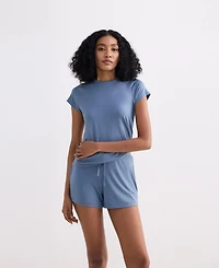 Reistor Women's Essential Short Sleeve Tee Blue