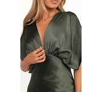 Petal and Pup Women's Ricki Maxi Dress - Olive Green