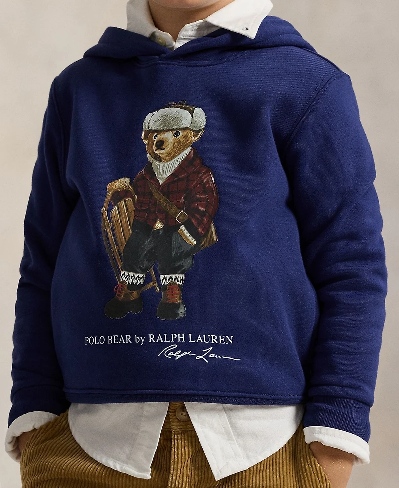 Polo Ralph Lauren Boys Bear Fleece Hoodie