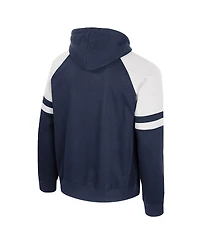 Colosseum Men's Navy Penn State Nittany Lions Todd Raglan Pullover Hoodie