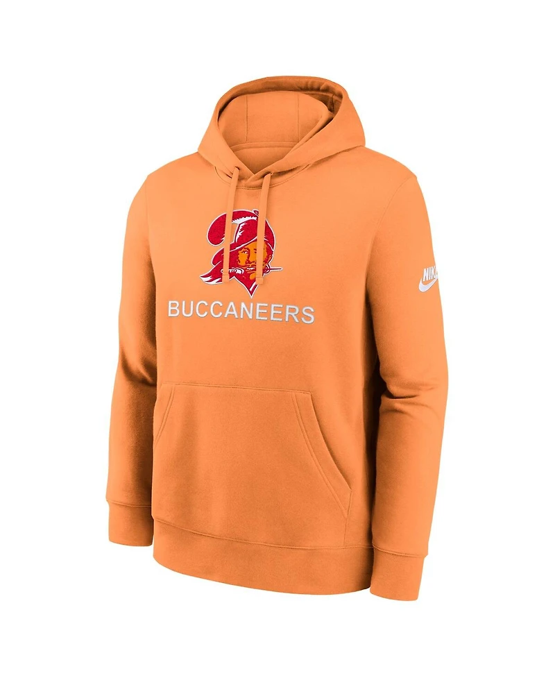 Nike Men's Orange Tampa Bay Buccaneers Best Season Rewind Club Pullover Hoodie