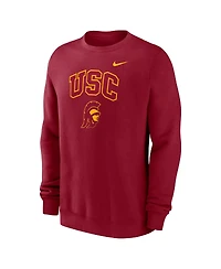 Nike Men's Cardinal Usc Trojans Arch Pullover Sweatshirt