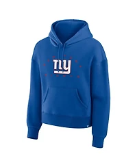 Fanatics Women's Royal New York Giants Eligible Receiver Legacy Pullover Hoodie