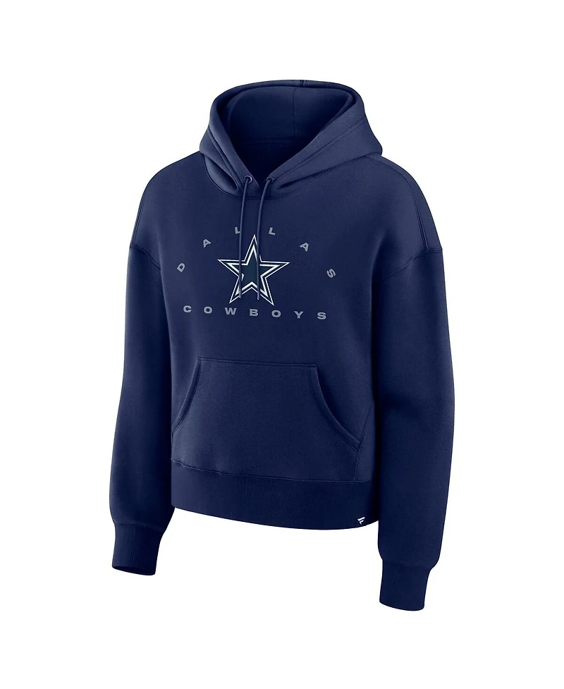 Fanatics Women's Navy Dallas Cowboys Eligible Receiver Legacy Pullover Hoodie