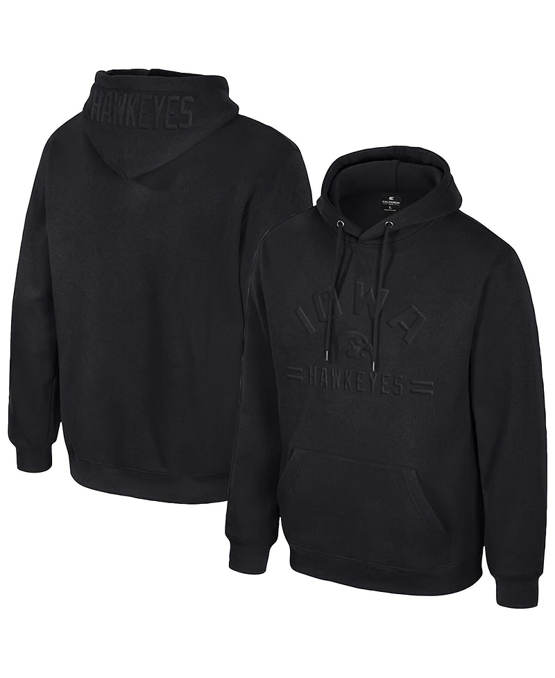 Colosseum Men's Black Iowa Hawkeyes New Member Hoodie