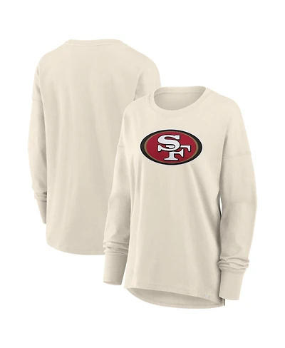 Fanatics Women's Cream San Francisco 49ers Dove Legacy Long Sleeve T-Shirt
