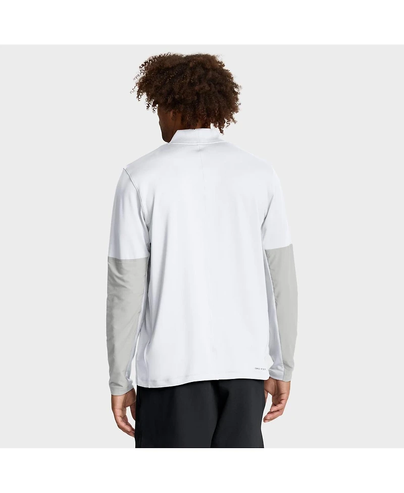 Nike Men's White Penn State Nittany Lions One Goal Performance Half-Zip Pullover Hoodie