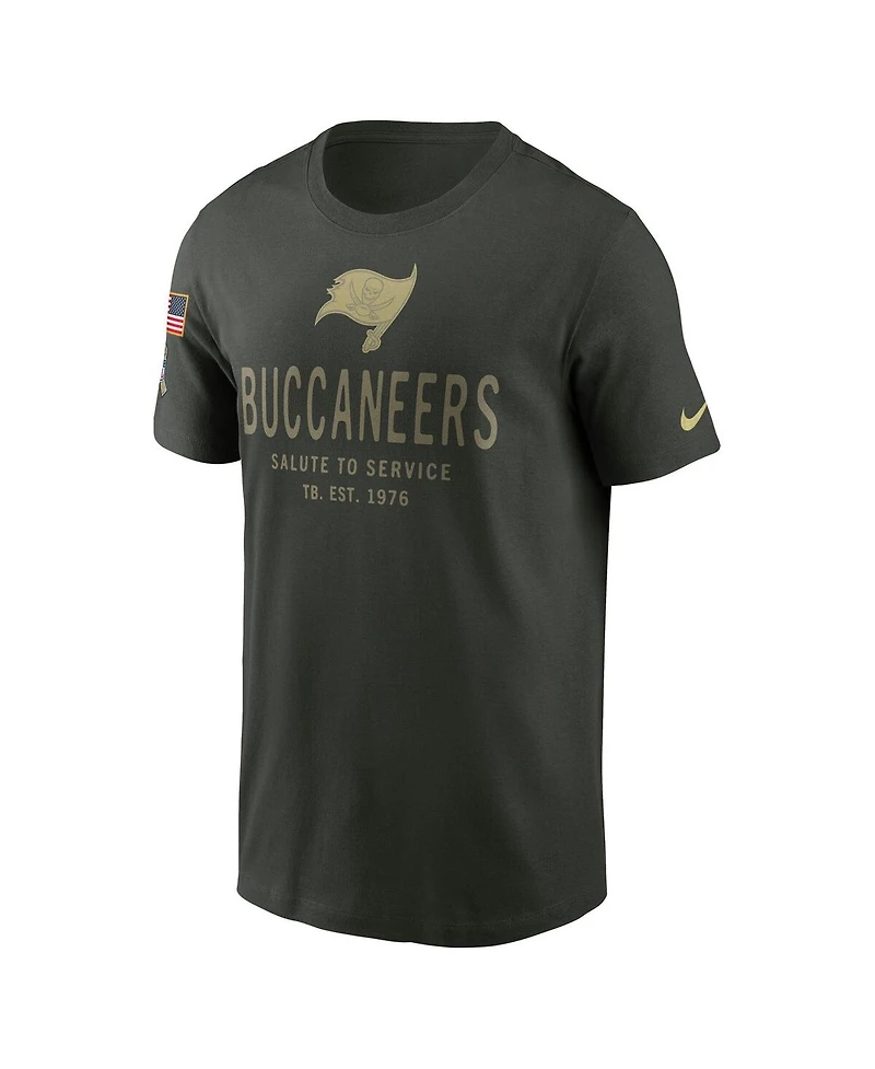 Nike Men's Forest Green Tampa Bay Buccaneers 2025 Salute to Service Sideline Primary Edge Dri-fit T-Shirt