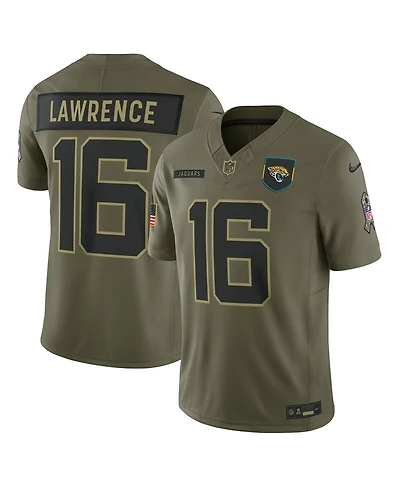 Nike Men's Trevor Lawrence Olive Jacksonville Jaguars 2025 Salute to Service Limited Jersey