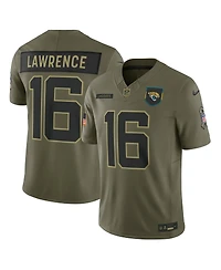 Nike Men's Trevor Lawrence Olive Jacksonville Jaguars 2025 Salute to Service Limited Jersey
