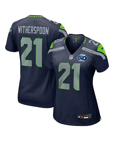 Nike Women's Devon Witherspoon College Navy Seattle Seahawks Team 50th Season Game Jersey