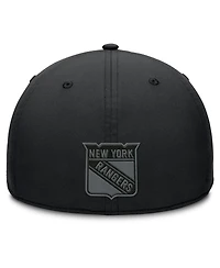 Fanatics Men's Black New York Rangers Authentic Pro Road Team Code Flex Hat