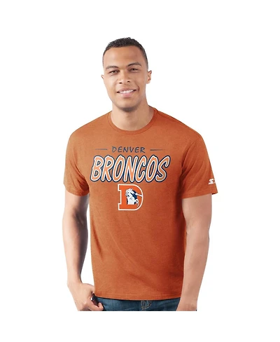 Starter Men's Orange Denver Broncos Prime Time T-Shirt