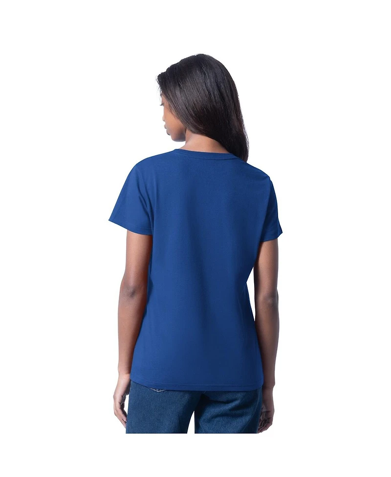 G-iii 4Her by Carl Banks Women's Royal Chase Elliott Cheer Dance V-Neck T-Shirt