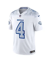 Nike Men's James Cook Iii White Buffalo Bills 2025 Rivalries Collection Limited Jersey