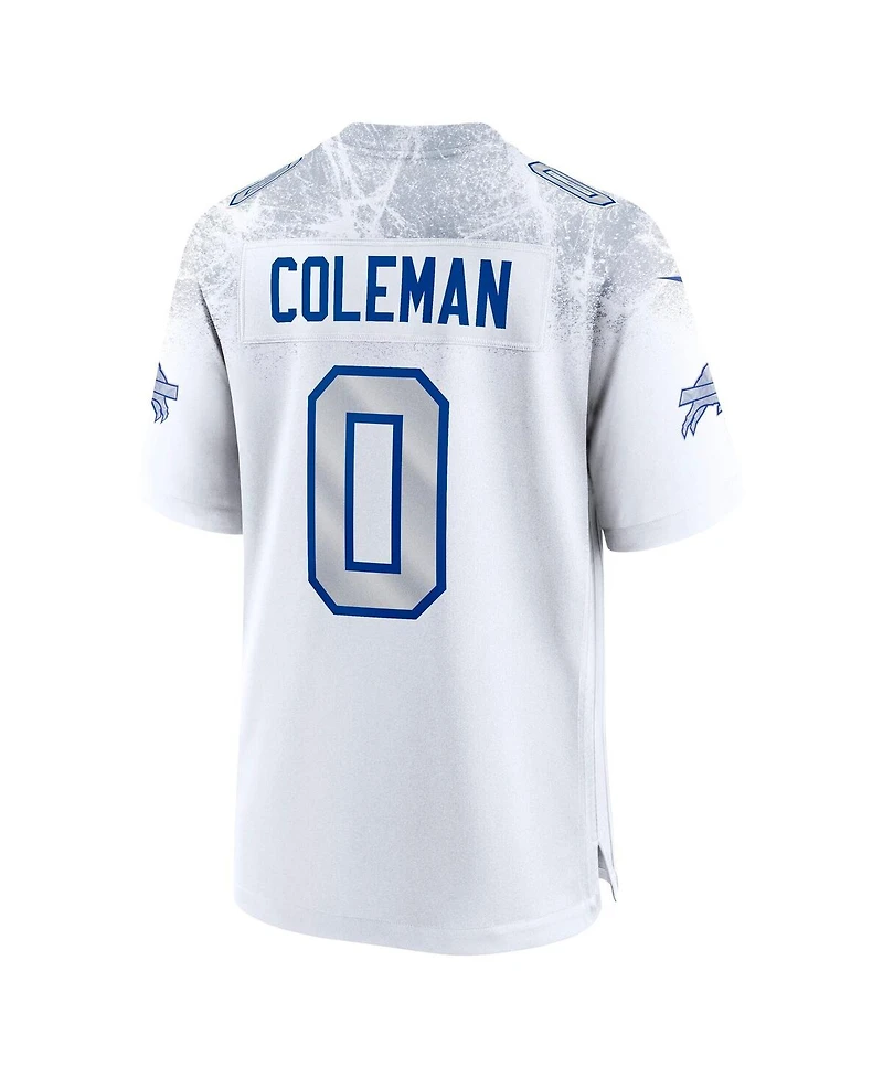 Nike Men's Keon Coleman White Buffalo Bills 2025 Rivalries Collection Game Jersey
