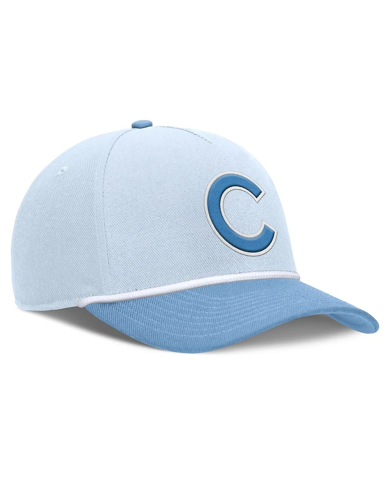 Nike Men's Light Blue Chicago Cubs Rise Dri-Fit Adjustable Hat